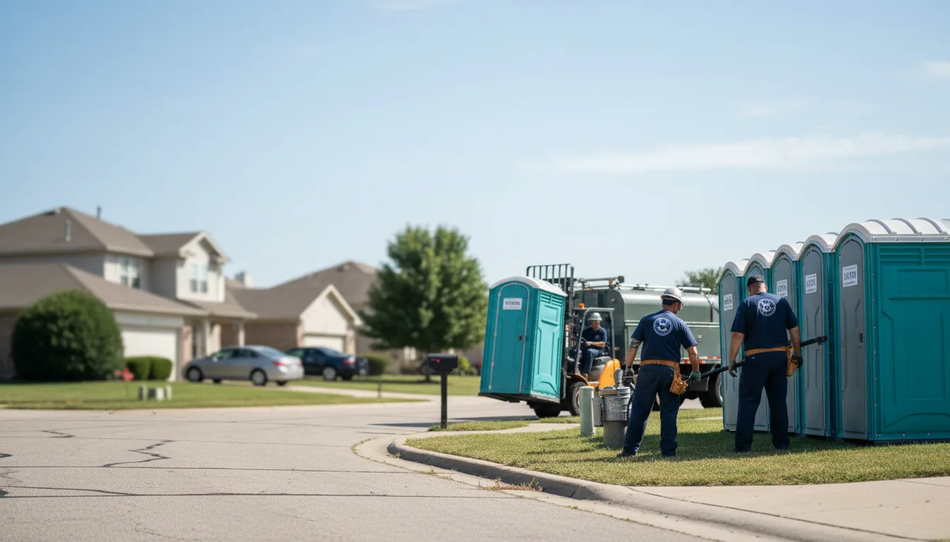 Porta Potty Rental in Kinta, OK near me
